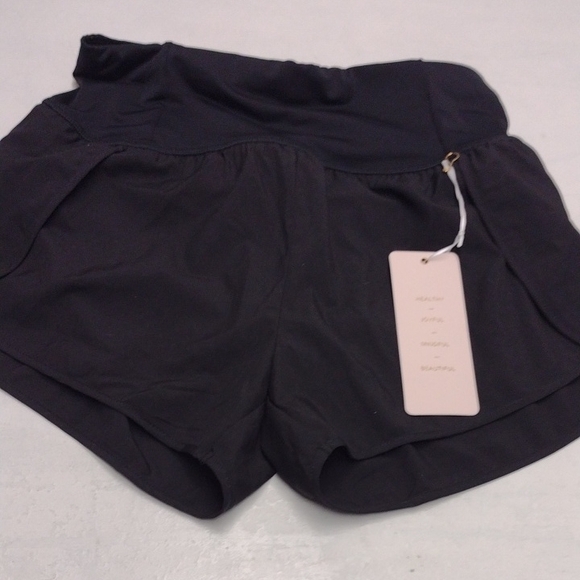 Love Tree Black High Waist Shorts - Picture 8 of 9